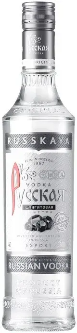 Водка Русская Шунгитовая Очистка, 0.5 л