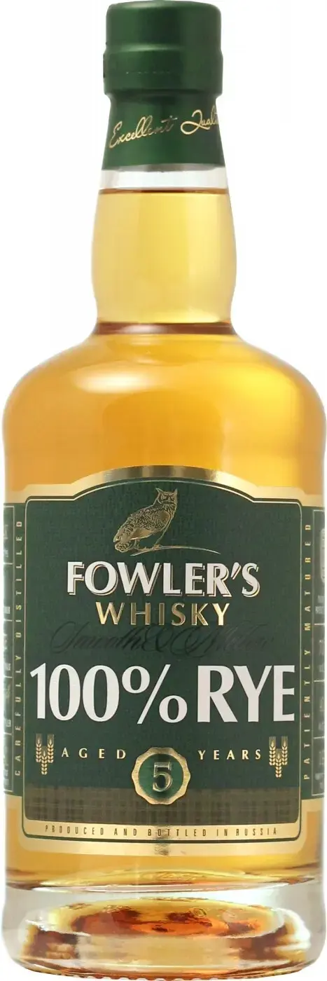 Виски Fowler's Rye, 0.7 л