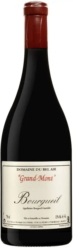 Вино Domaine du Bel Air Grand Mont Bourgueil, 2019, 0.75 л
