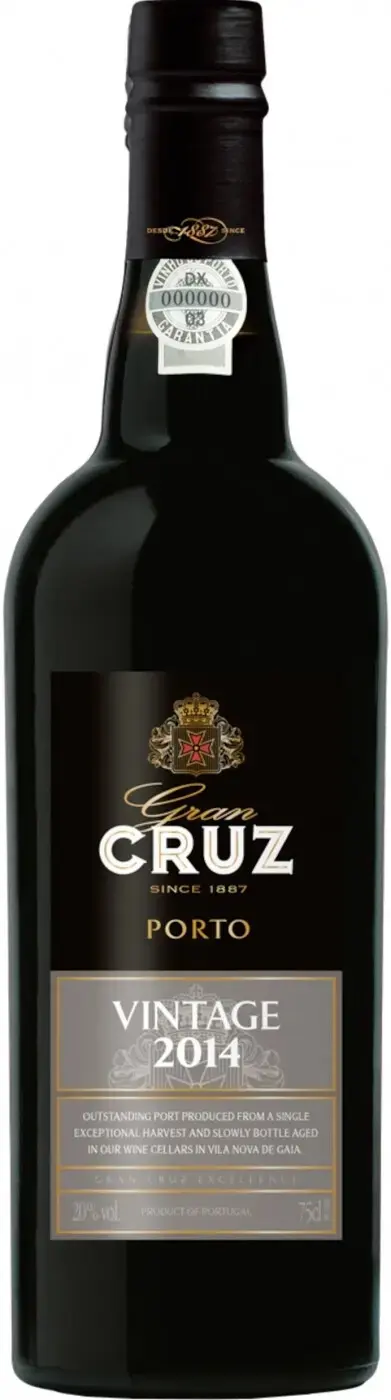 Портвейн Gran Cruz Porto Vintage, 2014, 0.75 л