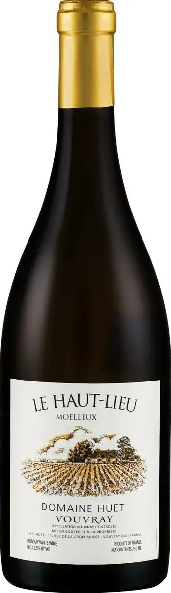 Вино Domaine Huet Le Haut-Lieu Moelleux Vouvray AOC, 2018, 0.75 л