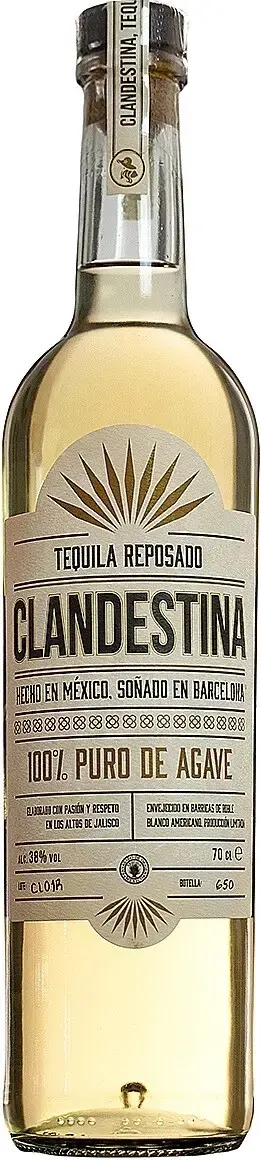 Текила Clandestina Reposado, 0.7 л