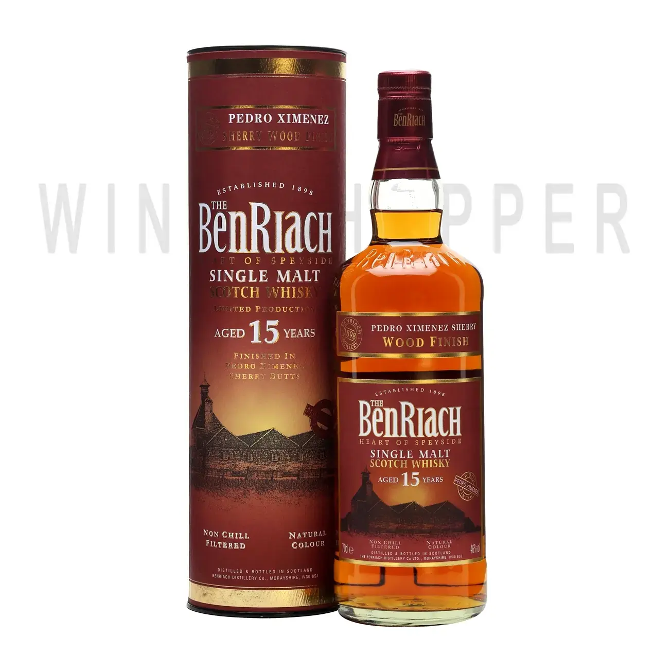 Виски Benriach Pedro Ximenez Wood Finish 15 years old 0.7 л