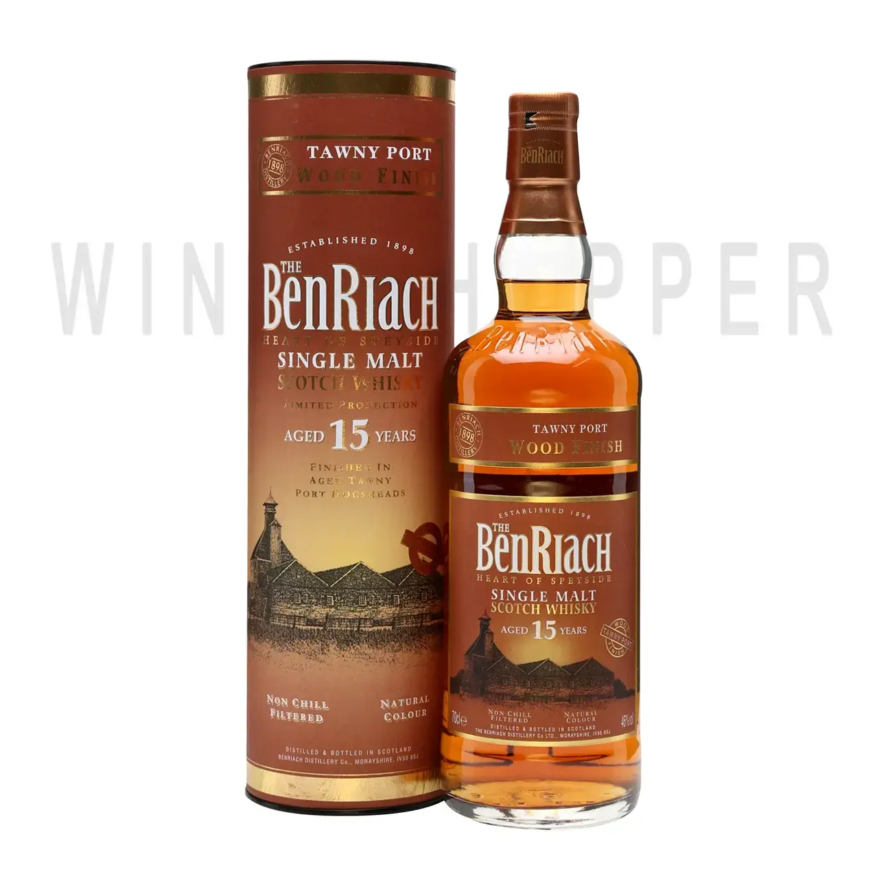 Виски Benriach Aged Tawny Port Wood Finish 15 years old 0.7 л