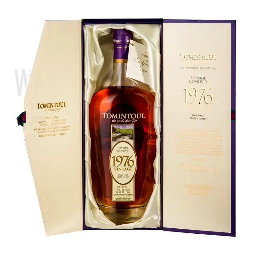 Виски Tomintoul Vintage in Gift Box 1976 0.7 л