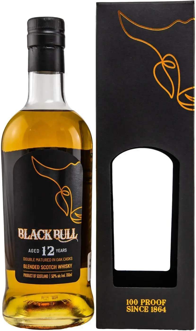 Виски Black Bull 12 Years Old in Gift Tube 0.7 л