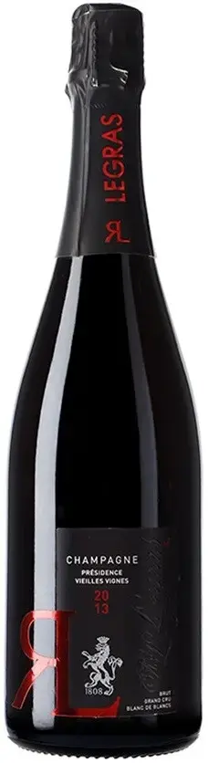  Champagne R&L Legras Presidence Vieilles Vignes Blanc de Blancs Grand Cru Champagne AOC, 2013, 0.75 л