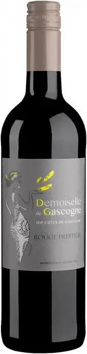 Вино Domain de Menard Demoiselle de Gascogne Rouge Prestige Cotes de Gascogne IGP, 2022, 0.75 л