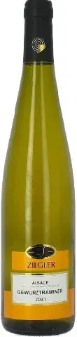 Вино Ziegler Gewurztraminer Alsace AOC, 2021, 0.75 л