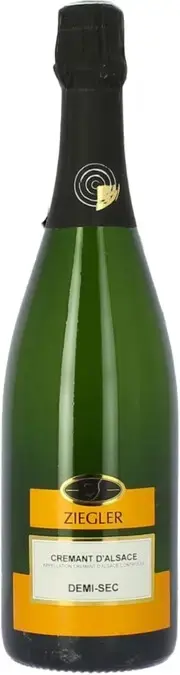 Вино Ziegler Cremant d'Alsace AOC Blanс, 2020, 0.75 л