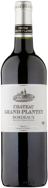 Вино Chateau Grand Plantey Bordeaux AOC, 0.75 л