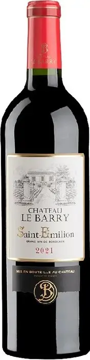 Вино Chateau Le Barry Saint-Emilion AOP, 2021, 0.75 л