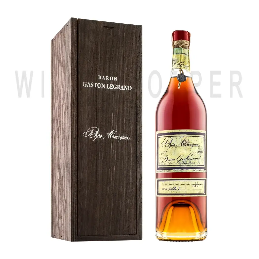 Арманьяк Baron G. Legrand Bas Armagnac in box 1963 0.7 л