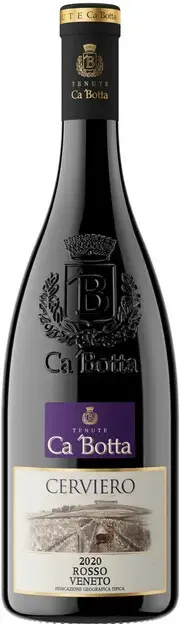 Вино Ca'Botta Cerviero Rosso Veneto IGT, 2020, 0.75 л