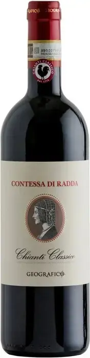 Вино Geografico Chianti Classico Contessa Di Radda DOCG, 2020, 0.75 л