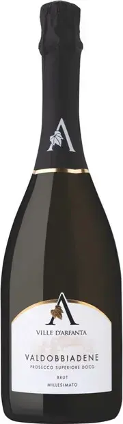 Игристое вино Ville d'Arfanta Brut Millesimato Prosecco Superiore Valdobbiadene DOCG, 2022, 0.75 л