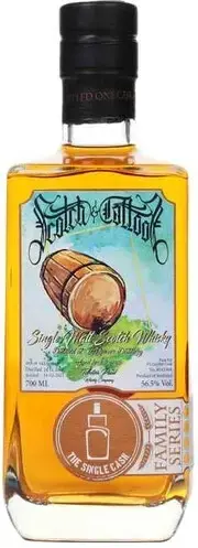 Виски Scotch & Tattoos Inchgower Cask №814356A 13 Years Old, 0.7 л