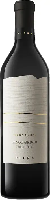 Вино Piera Martellozzo Terre Magre Pinot Grigio Friuli DOC, 2023, 0.75 л