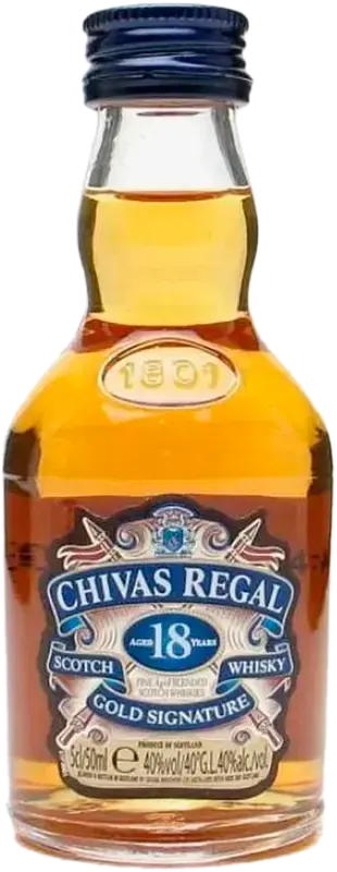 Виски Chivas Regal 18 years old, 0.05 л
