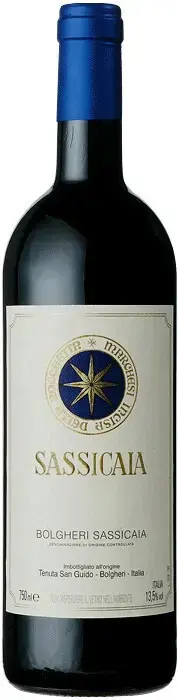 Вино Sassicaia 2021 0.75 л