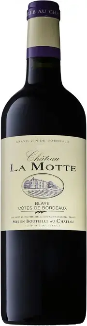 Вино Chateau La Motte Blaye Cotes de Bordeaux AOC, 2020, 0.75 л