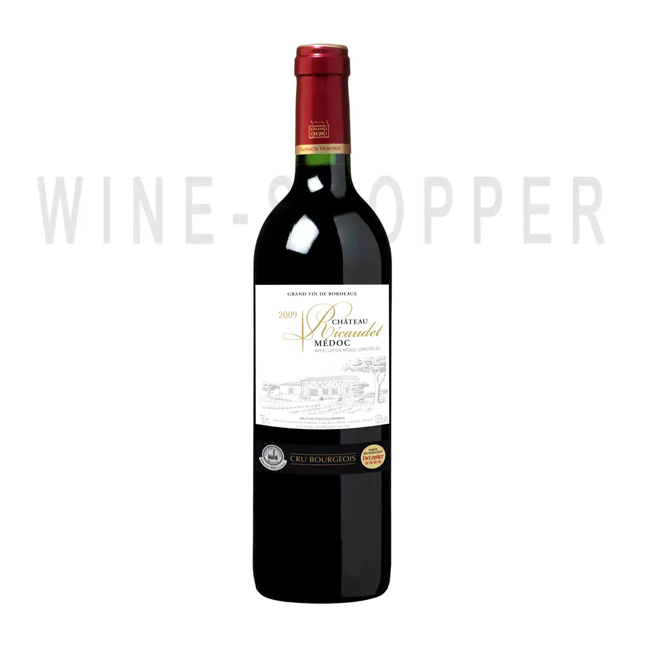 Вино Chateau Ricaudet Cru Bourgeois 2009 0.75 л