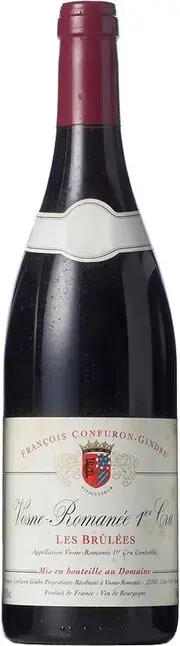 Вино Domaine Francois Confuron-Gindre Vosne-Romanee 1er Cru Les Brulees AOC, 2021, 0.75 л