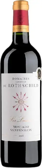 Вино Baron Edmond de Rothschild Les Lauriers Montagne Saint-Emilion AOC, 2018, 0.75 л