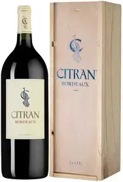 Вино Le Bordeaux de Citran Rouge Bordeaux AOC, wooden box, 2020, 1.5 л