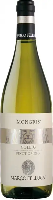 Вино Collio Pinot Grigio Mongris DOC, 2023, 0.75 л