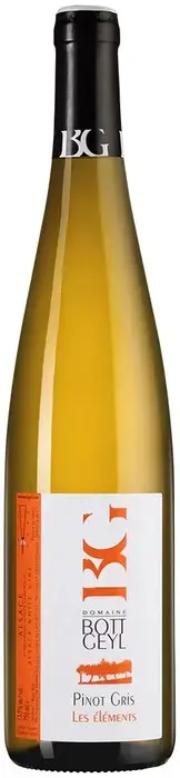Вино Domaine Bott-Geyl Pinot Gris Les Elements Alsace AOC, 2019, 0.75 л