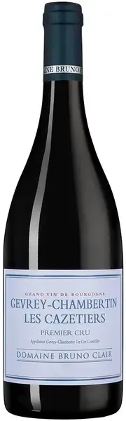 Вино Domaine Bruno Clair Gevrey-Chambertin Premier Cru Cazetiers, 2019, 0.75 л