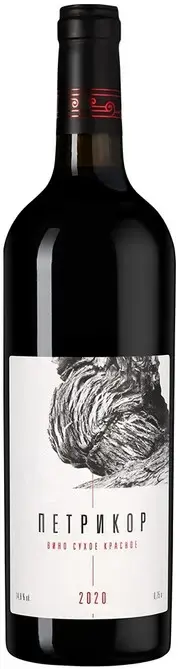 Вино Петрикор Красное сухое, 2018, 0.75 л