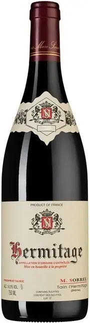 Вино Marc Sorrel Hermitage AOC, 2022, 0.75 л