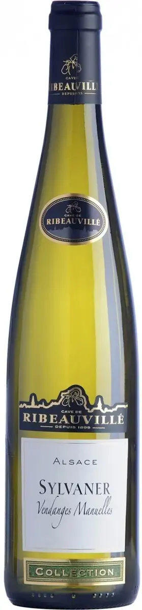 Вино Cave de Ribeauville Sylvaner Vendanges Manuelles Alsace AOC, 0.75 л