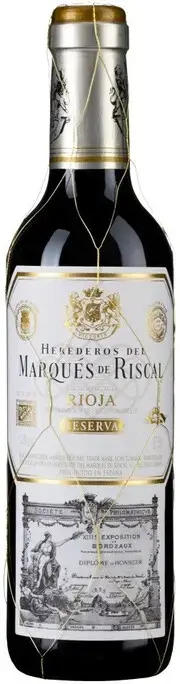 Вино Herederos del Marques de Riscal Reserva Rioja DOC, 2020, 0.375 л