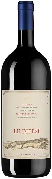 Вино Tenuta San Guido Le Difese IGT, 2022, 1.5 л