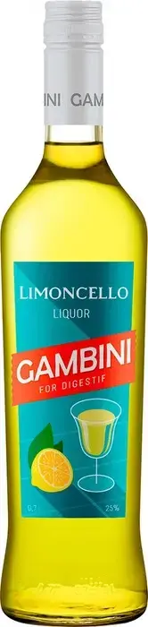 Ликер KVKZ Gambini Limoncello, 0.7 л