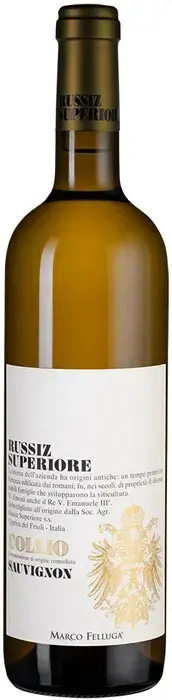 Вино Russiz Superiore Collio Sauvignon DOC, 2023, 0.75 л