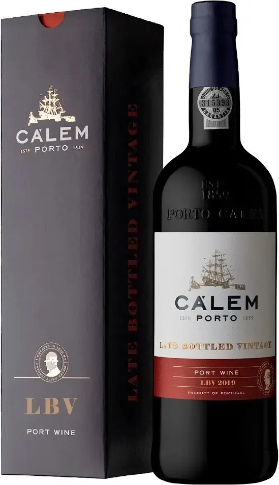 Портвейн "Calem" Late Bottled Vintage Port, 2019, gift box