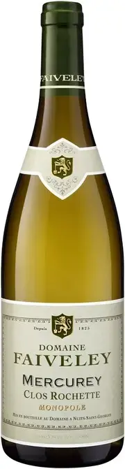 Вино Faiveley Mercurey Blanc Clos Rochette AOC, 2022, 0.75 л