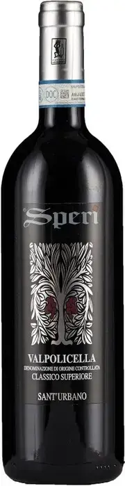 Вино Speri Sant'Urbano Valpolicella DOC Classico Superiore, 2020, 0.75 л