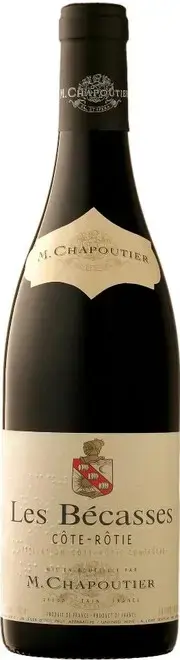 Вино M Chapoutier Cotes-Rotie Les Becasses AOC, 2019, 0.75 л