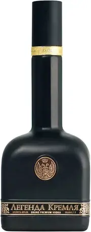 Водка Легенда Кремля Эксклюзив, в черной матовой бутылке, 0.5 л
