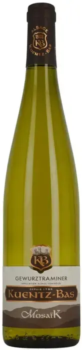 Вино Kuentz-Bas Gewurztraminer Mosaik Alsace AOC, 2023, 0.75 л