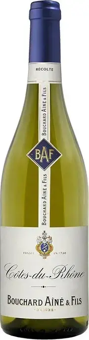 Вино Bouchard Aine & Fils Cotes-du-Rhone АОC Blanc, 2020, 0.75 л