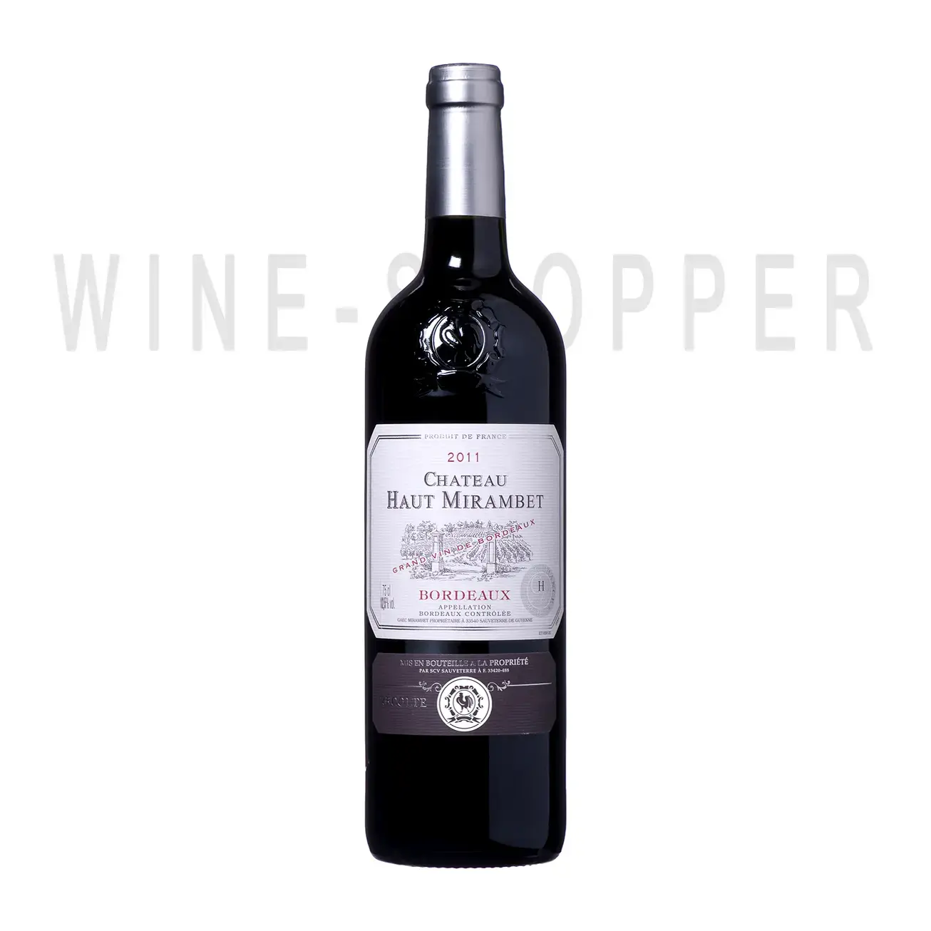 Вино Chateau Haut Mirambet Bordeaux 0.75 л