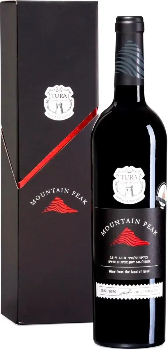 Вино Tura Winery Mountain Peak, gift box, 2020, 0.75 л