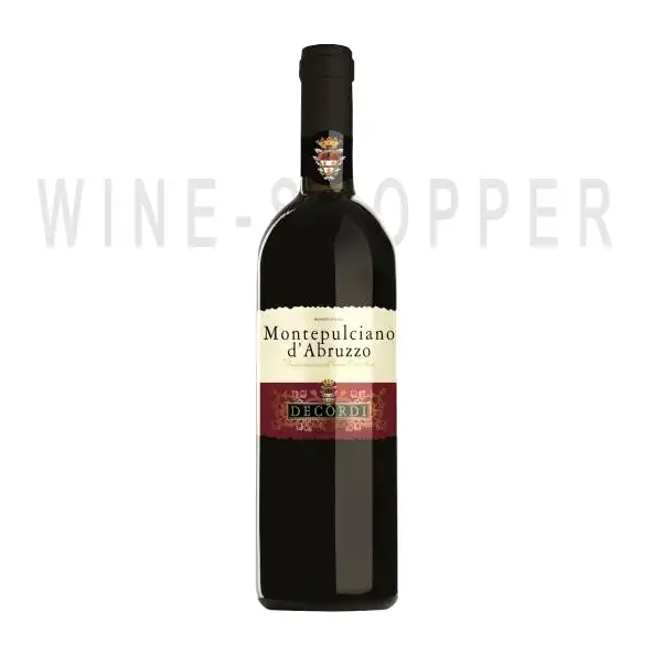 Вино Montepulciano d'Abruzzo DOC Decordi 0.75 л