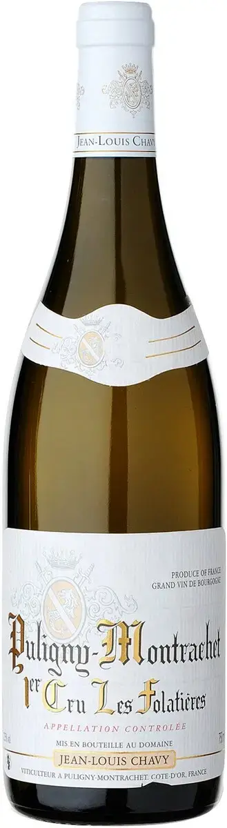Вино Domaine Jean-Louis Chavy Puligny-Montrachet 1er Cru Les Folatieres AOC, 2022, 0.75 л